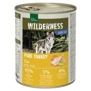 REAL NATURE WILDERNESS karma mokra pies, adult, Pure Turkey, indyk 6x800 g