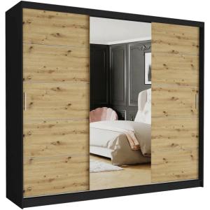 Przesuwna szafa Norvio I 250 cm z lustrem