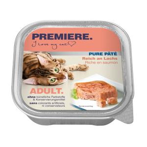 PREMIERE Pur Paté Adult Łosoś 64x100 g