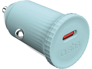 Ładowarka samochodowa SBS USB-C 25W TECRPD25LBGRS Jasny niebieski