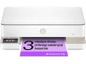 Urządzenie wielofunkcyjne z drukarką atramentową HP Envy 6120e Instant Ink Biało-złoty