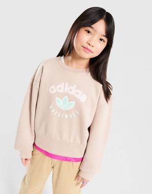 adidas Bluza Crop Crew G