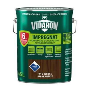 Impregnat Powłokotwórczy Ochronno-Dekoracyjny Wenge Afrykańskie V10 4,5 l VIDARON