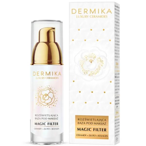 Dermika Luxury Ceramides Magic Filter Rozświetlająca Baza Pod Makijaż 30ml