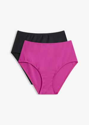 Figi bikini high waist (2 pary)