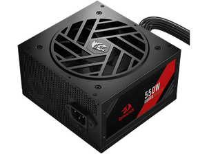 Zasilacz REDRAGON Guard GC-GU01 550W 80 Plus Bronze Czarno-czerwony