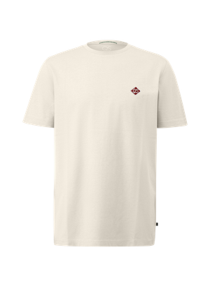 T-shirt z naszywką z logo