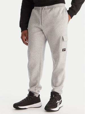 Reebok Spodnie dresowe Wada RK25147CCM Szary Regular Fit
