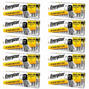 100x Baterie Alkaliczne Energizer Industrial AAA LR03 1,5V Cienkie Paluszki