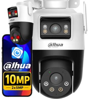 KAMERA WIFI DAHUA 10MP OBROTOWA DUAL LENS AI ŚLEDZENIE FULL COLOR IP66