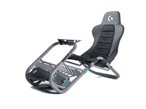 Gamingowy fotel wyścigowy PLAYSEAT Trophy Logitech G Edition Czarno-srebrny