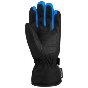 REUSCH FLASH rękawice narciarskie dziecięce z GORE-TEX JUNIOR czarne/niebieskie (4,5)