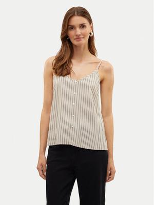 Vero Moda Top Mymilo 10303690 Beżowy Regular Fit