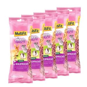 MultiFit Dipper Owoce leśne 5x120 g