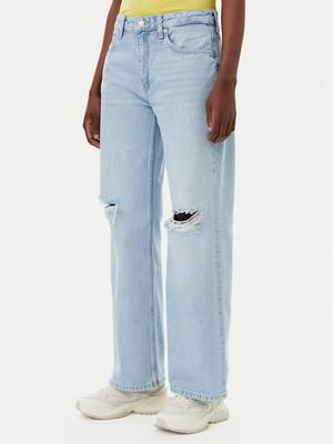 Tommy Jeans Jeansy Mia DW0DW21282 Niebieski Relaxed Fit