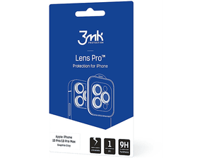 Szkło 3MK Lens Protection Pro na obiektyw aparatu iPhone 13 Pro/13 Maks Grafitowo-szary