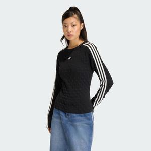 BLUZA ADIDAS ORIGINALS SLIM SOLID SPIKE KNIT