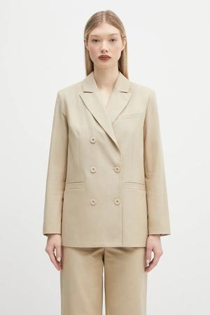 A.P.C. marynarka dwurzędowa damska bawełniana veste lucy