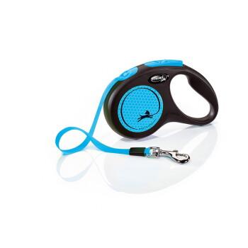 Flexi Smycz New Neon Niebieski S