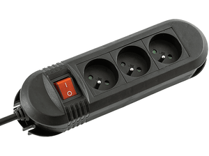 Listwa zasilająca HAMA Comfort 3gn, 3m Czarny P2223754