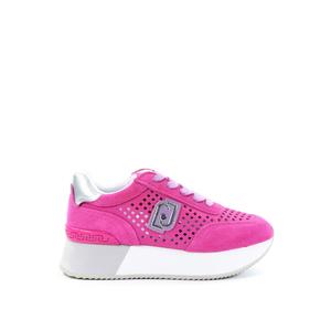 Damskie sneakersy różowe LIU JO BA5103PX658S3731
