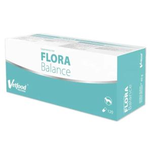 Suplement dla psa i kota VetFood Flora Balance na jelita 120 kapsułek