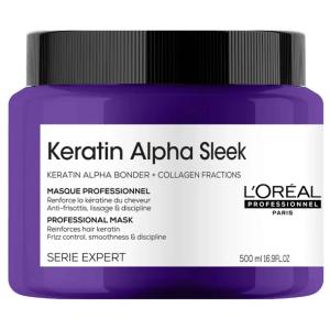 Loreal Keratin Alpha Sleek Maska wygładzająca 500ml