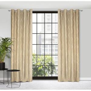 Zasłona dekoracyjna Pierre Cardin Margo 140 x 250 cm beżowy