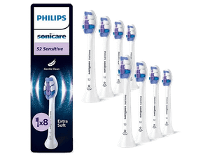 Końcówki do szczoteczki PHILIPS SONICARE Sonicare S2 Sensitive HX6058/87 8szt. Biały