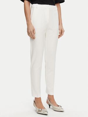 PINKO Spodnie materiałowe 100155 A1L4 Z05 Biały Regular Fit