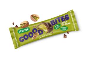 GOOD BITES Batonik Pistacjowy, Wegan 100%, bez laktozy, roślinny, Włoski