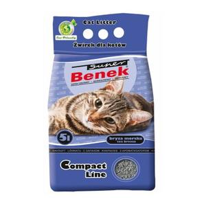Benek Super Compact Bryza Morska żwirek 5 l