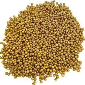 KULKI KULECZKI styropianowe brokatowe 2-3mm 10g