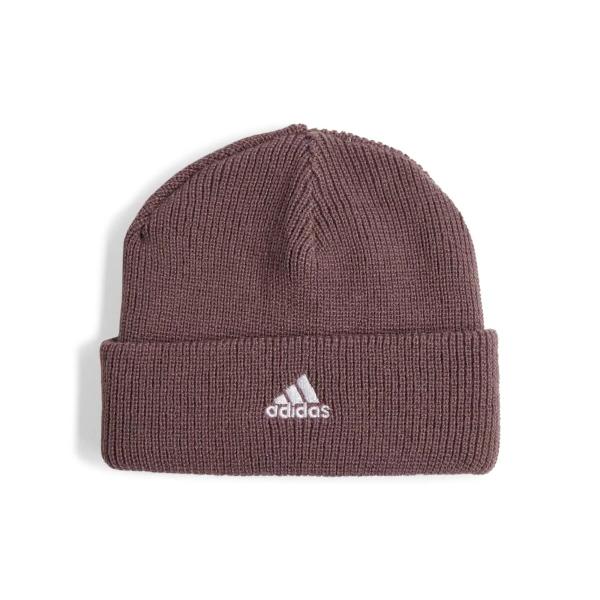 ADIDAS czapka beanie dziecięca z akrylu IY7845 fioletowa (OSFY)