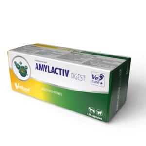 Suplement dla psa i kota VetFood Amylactiv trawienie 120 kap.