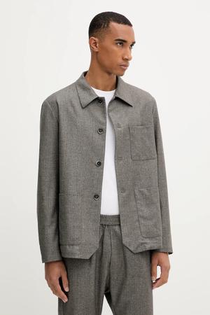 BARENA VENEZIA marynarka wełniana Overshirt Visal