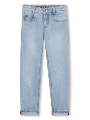 HUGO Jeansy G00374 S Niebieski Regular Fit