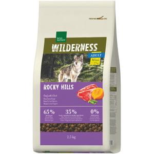 REAL NATURE WILDERNESS sucha karma pies, adult, mini, Rocky Hills, wołowina z kozą 2,5 kg