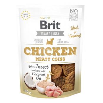 Brit Jerky Snack Chicken Meaty coins with Insect 200 g