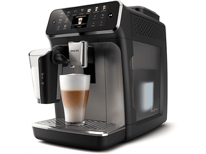 Ekspres ciśnieniowy PHILIPS EP4449/70 LatteGo 1500 W 15 Bar Ceramiczny młynek Czarno-srebrny