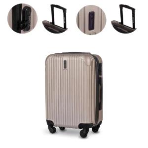 Walizka kabinowa WINGS 38L ABS+ 20” do samolotu lekka kółka 360