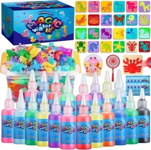 Zestaw Kreatywny Dzieci Edukacyjny DIY Żelowe Magiczne Figurki Wodne Kolory