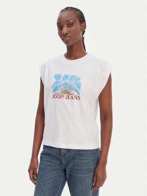 JOOP! Jeans T-Shirt Tosha 30102133 Biały Regular Fit