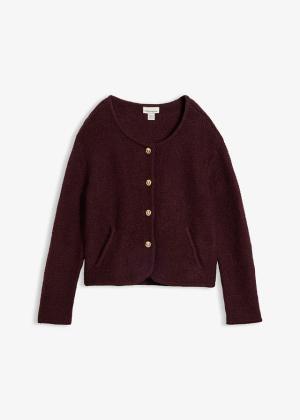 Sweter rozpinany o luźnym kroju