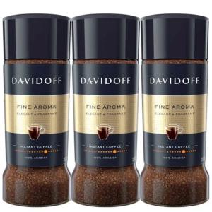Davidoff Fine Aroma Kawa Rozpuszczalna 100g x3 Arabika