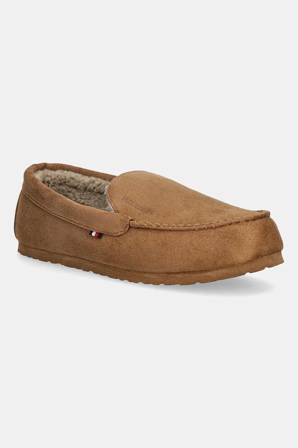 Tommy Hilfiger kapcie HILFIGER M SDE DRIVER HOUSE SHOE