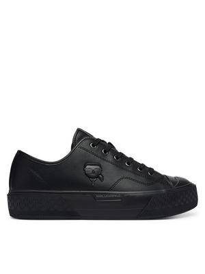 KARL LAGERFELD Trampki Kampus Max Iii KL50470N Czarny