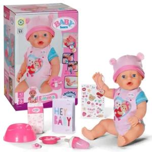 Baby Born Lalka Interaktywna EMMA 43 cm Niemowlak i Akcesoria 836392-116724