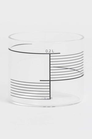 Tre Product zestaw szklanek Square Stripes 200 ml 4-pack