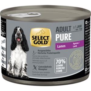 SELECT GOLD Pure Adult Jagnięciną 12x200 g